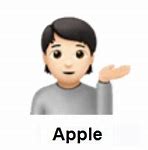 Image result for iOS Hand Light Skin Tone Emoji