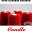 Image result for Free Candle Crochet Patterns