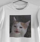 Image result for White Cat Meme Shirt
