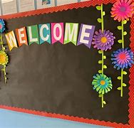 Image result for Pictures of Welcome Preschool Bulletin Boards