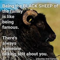 Image result for Black Sheep of the Family Quotes