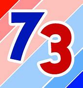 Image result for Printable Number 73