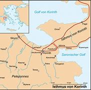 Image result for Aegean Sea Corinth Map