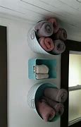 Image result for Crochet Bathroom Towel Holder