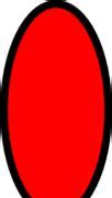 Image result for Red Oval Shape Side View