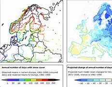 Image result for Europe Current Snow Cover Map