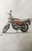 Image result for RX 100 Bike Drawing