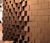 Image result for Cardboard Box Wall