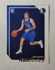 Image result for Luka Doncic NBA Hoops Rookie Card