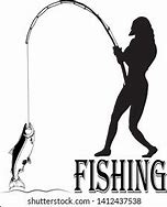 Image result for Goth Woman Fishing Clip Art
