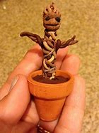 Image result for Baby Groot Clay