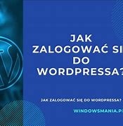 Image result for Logowanie WordPress