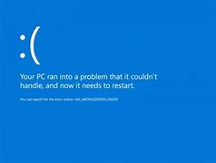 Image result for Your PC Ran into a Problem Background