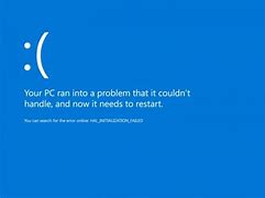 Image result for Your PC Has Ran into a Problem Blue Screen