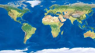 Image result for Map of World No Text Geography