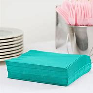 Image result for Teal Luncheon Napkin