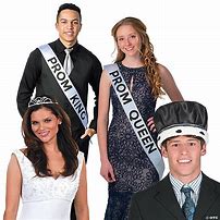 Image result for Prom King and Queen Ribben