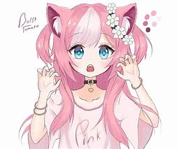 Image result for Cute Calico Cat Anime