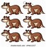 Image result for Angry Otter Cartoon