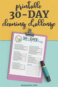 Image result for 31 Day Cleaning Challenge