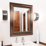 Image result for Vanity Mirror Distressed