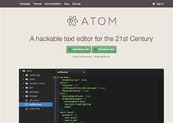 Image result for Atom Text Editor