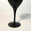 Image result for Black Stemmed Hand Painted Wine Glasses
