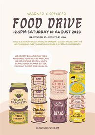 Image result for Canned-Food Drive Flyer Ideas