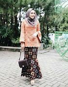 Image result for Model Kebaya Bahan Brokat Remaja