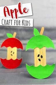 Image result for Preschool Apple Process Art