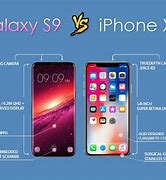 Image result for Galaxy S9 vs iPhone X