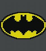 Image result for Batman Logo Pixel Art