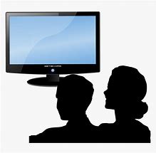 Image result for Person Watching TV Clip Art