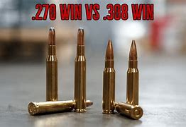 Image result for 308 vs 270 Bullet