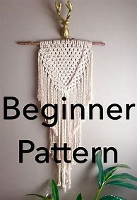 Image result for Macrame Wall Hanging Patterns for Beginners