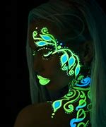 Image result for Glow in the Dark Face Paint