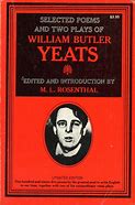 Image result for William Butler Yeats Poems