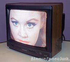 Image result for Rare GE Combo Portable TV Folds Up