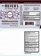 Image result for Mrs. Meyer's Hand Sanitizer Ingrediants List