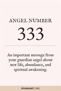 Image result for 333 Spiritual Meaning