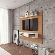 Image result for Floating TV Shelf for Wall