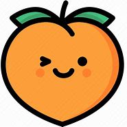 Image result for Peach Emoticon