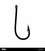 Image result for Fishing Hook Silhouette