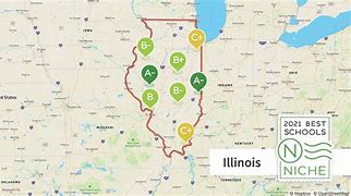 Image result for Illinois School District Boundaries Map