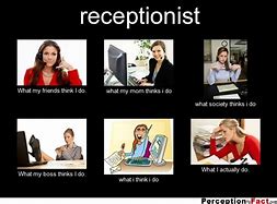 Image result for Receptionist Day Meme