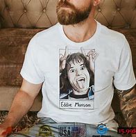 Image result for Eddie Munson T-Shirt
