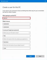Image result for Windows Live Security Question Reset Password UK