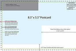 Image result for 8.5 X 11 Postcard Template