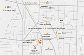 Image result for Osaka Area Map