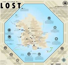 Image result for High Quailaty Map of Lost Island